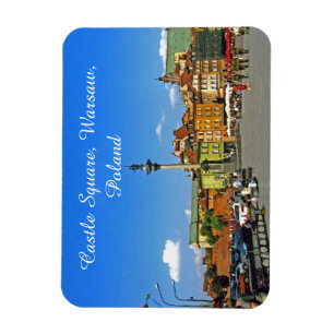 Castle Square, Warsaw, Poland Magnet
