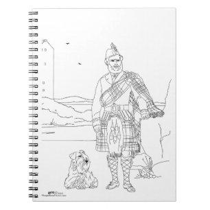 Castle Stalker, Argyll Scotland Notebook