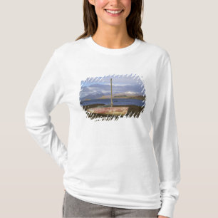 Castle Stalker with fishing boat in the T-Shirt