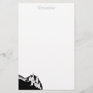 Castle stationery - personalised