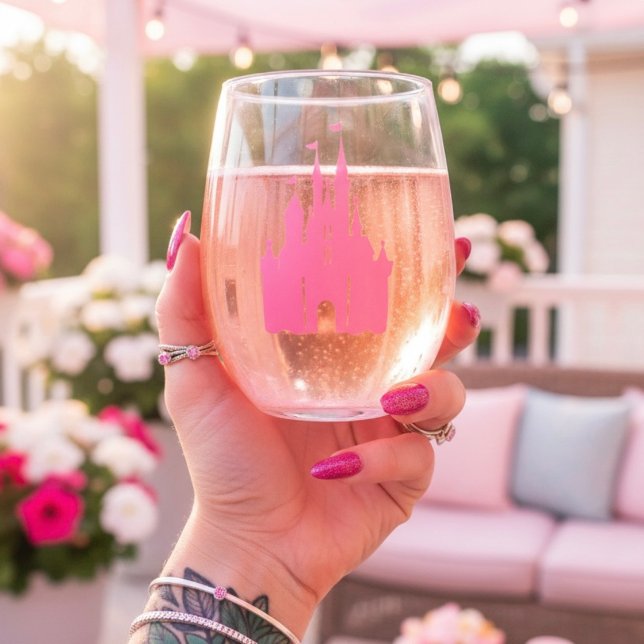 Castle Stemless Wine Glass (Creator Uploaded)