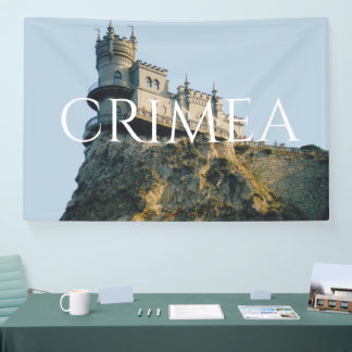 Castle Swallow's Nest in Crimea Banner