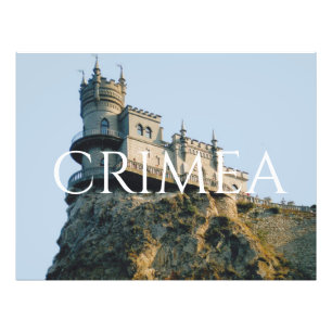 Castle Swallow's Nest in Crimea Photo Print
