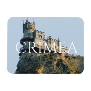 Castle Swallow's Nest in Crimea Postcard Magnet