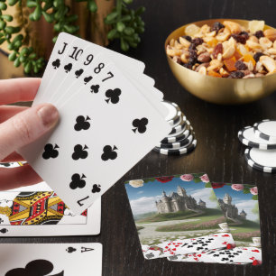 Castle Through the Wonderland Portal Playing Cards