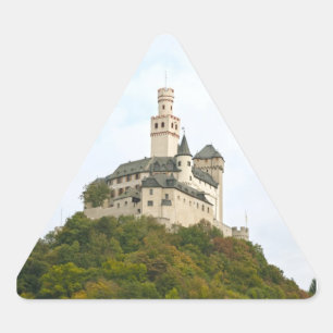 Castle Triangle Sticker