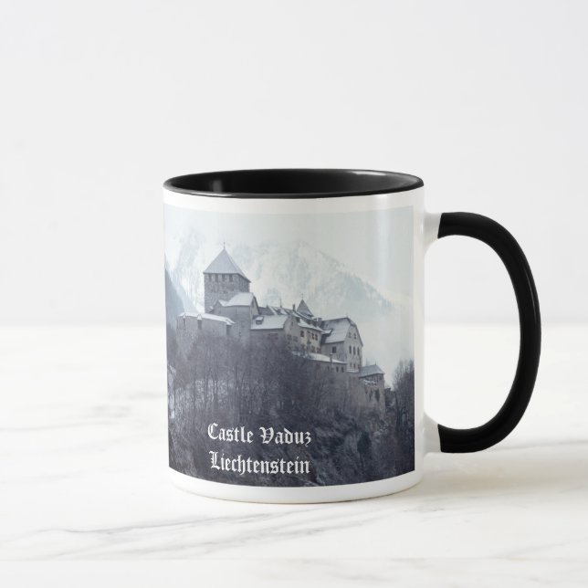Castle Vaduz Liechtenstein Mug (Right)