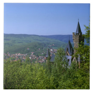 Castle, Wernigerode, Saxony Anhalt, Germany Ceramic Tile