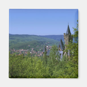 Castle, Wernigerode, Saxony Anhalt, Germany Magnet