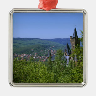 Castle, Wernigerode, Saxony Anhalt, Germany Metal Ornament