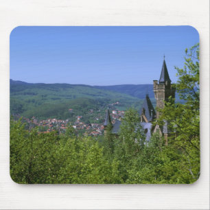 Castle, Wernigerode, Saxony Anhalt, Germany Mouse Pad