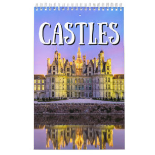 Castles Collection Wall Calendar
