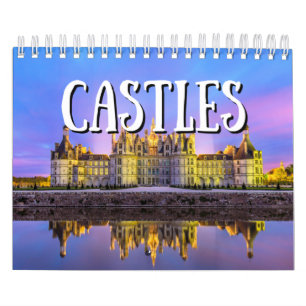 Castles Collection Wall Calendar