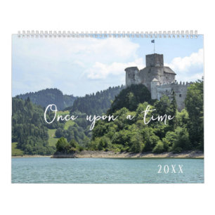 Castles Four seasons fairytale Wall Calendar