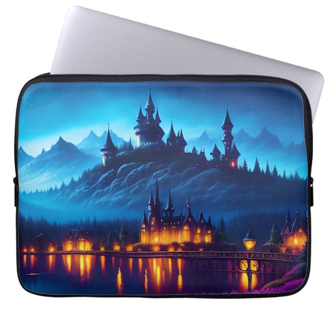 Castles Laptop Sleeve (Front)