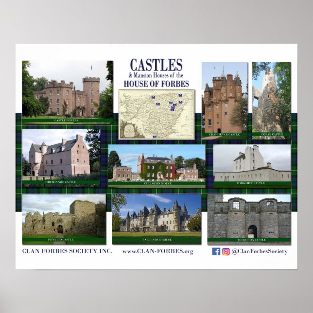 Castles & Mansion Houses of the House of Forbes Poster (Front)