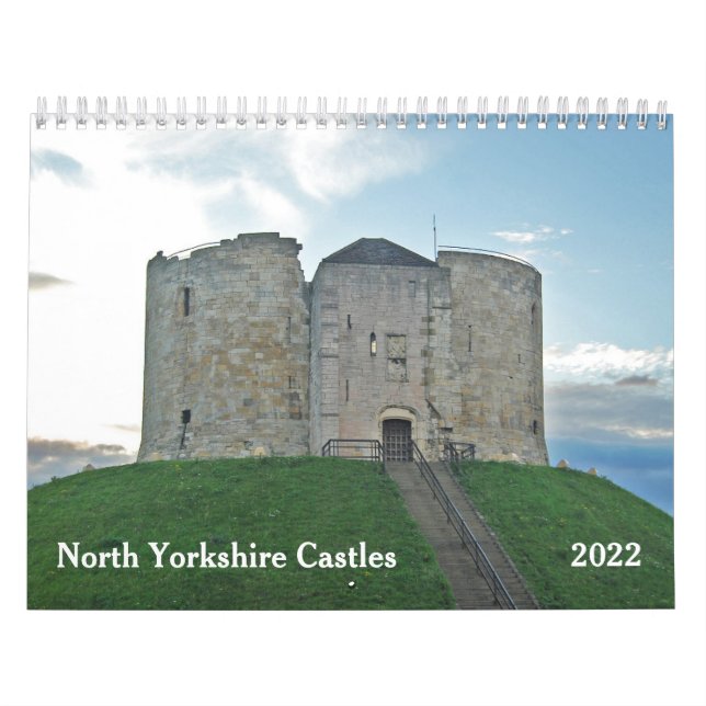 Castles of North Yorkshire - 2020 Calendar (Cover)