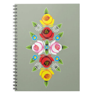 Castles - Traditional Canal Folk Art Notebook