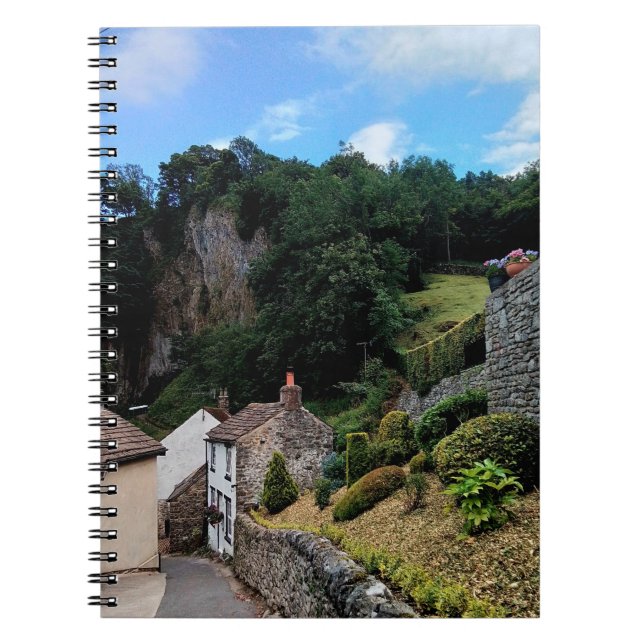 Castleton and the cliffs notebook (Front)