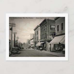 Castleton Ave., Staten Island, New York Vintage Postcard