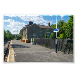 Castleton Moor Railway Station Photo Print
