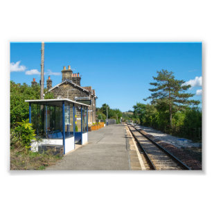 Castleton Moor Railway Station Photo Print