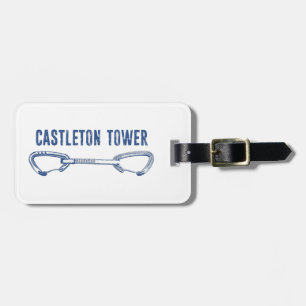Castleton Tower Climbing Quickdraw Luggage Tag