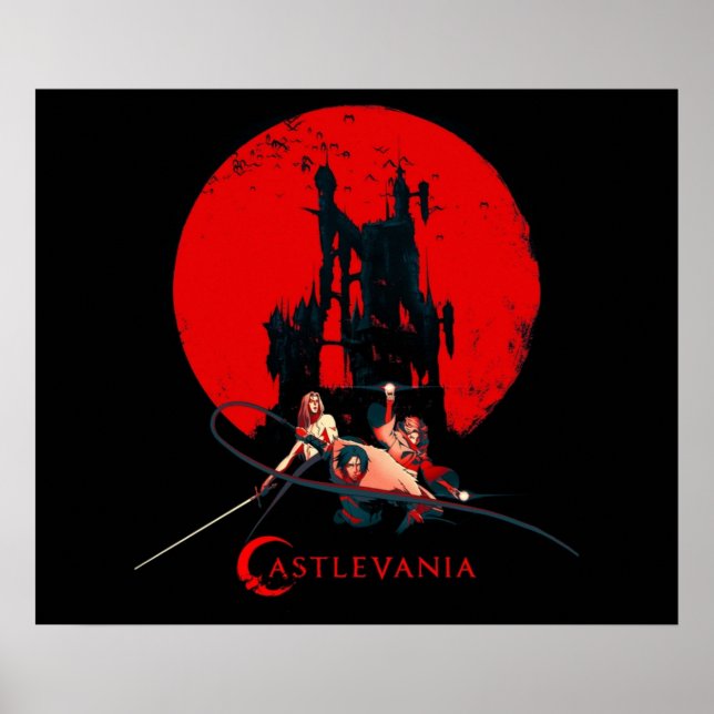 Castlevania Fan Art  Merch Poster (Front)