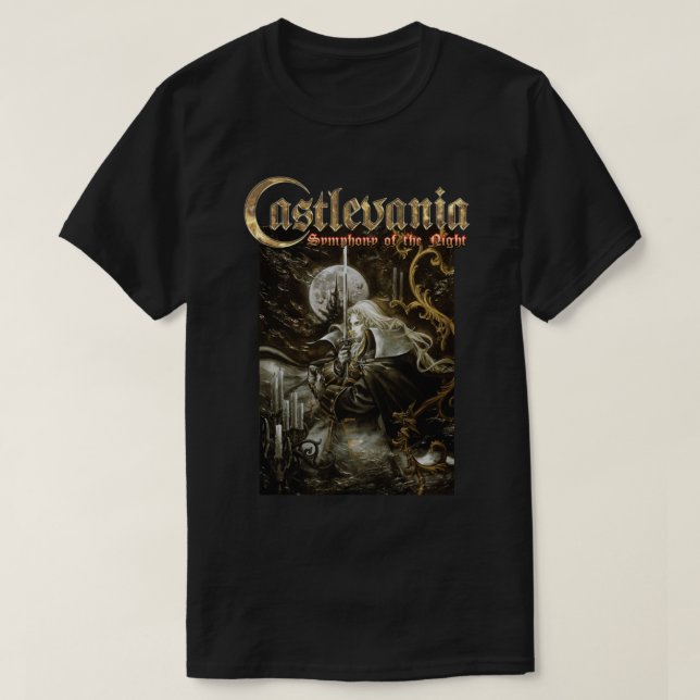 Castlevania - Symphonie de la nuit T-shirt classiq (Design Front)