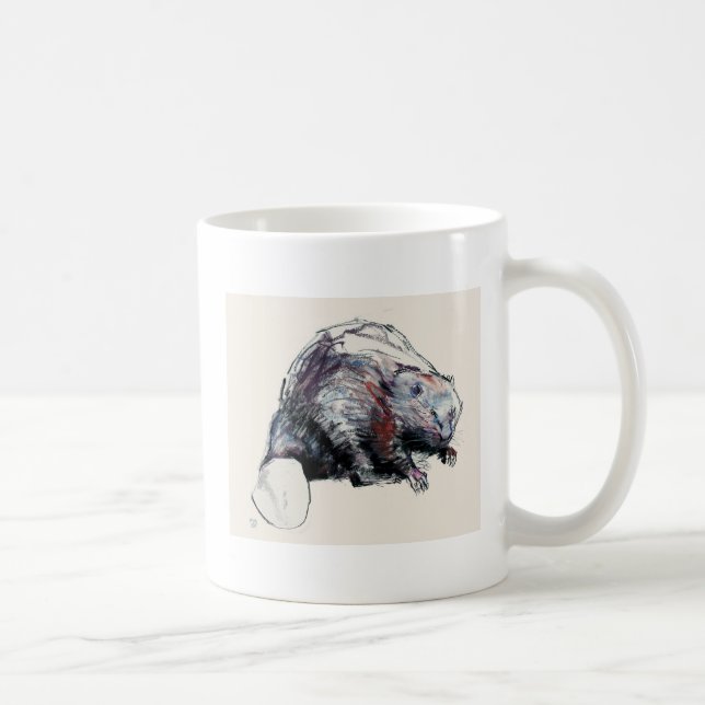 Castor Fibre 2001 Coffee Mug (Right)
