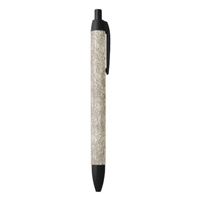 Castres Black Ink Pen (Bottom (Vertical))