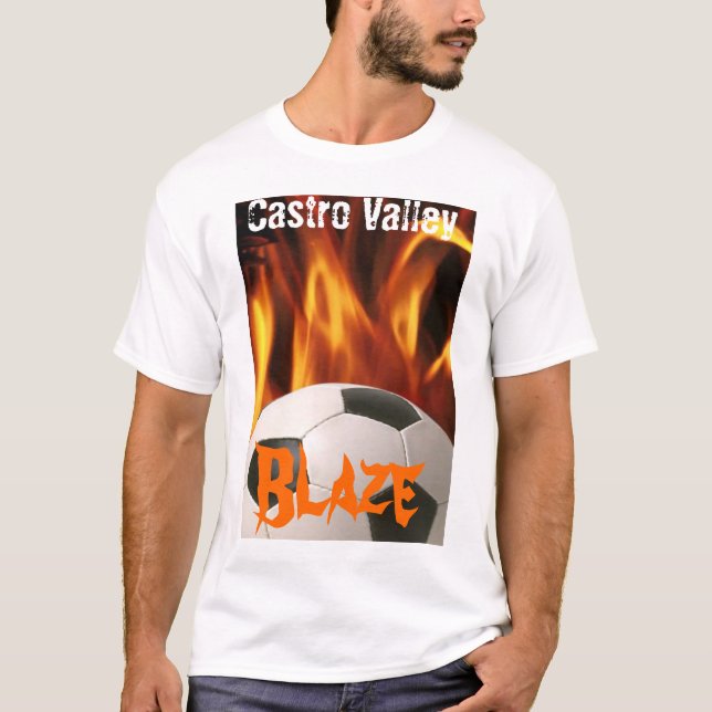 Castro Valley Blaze T-Shirt (Front)