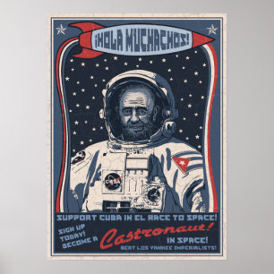Castronaut Poster