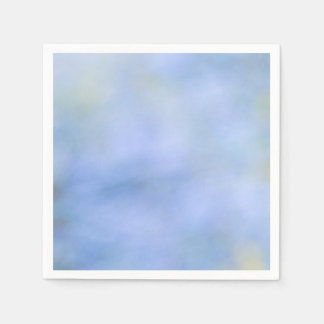 Casual Abstract Blue Yellow Pattern Palo Verde Napkin