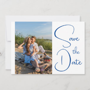Casual And Carefree Save The Date Card