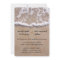Casual Beach Theme Wedding Invitation