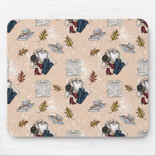 Casual Clothes in Fall Mouse Pad