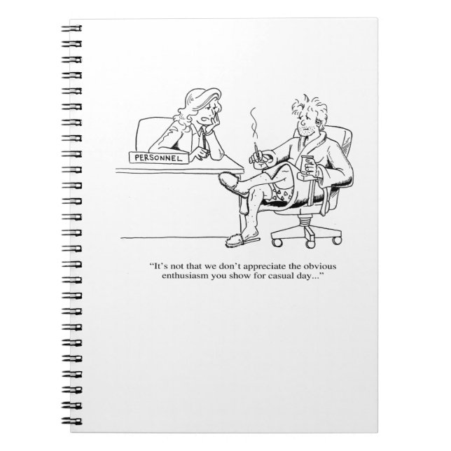Casual Day Notebook (Front)