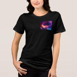Casual Everyday Crewneck T-Shirt Tri-Blend Shirt