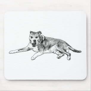 Casual Focus, Bright Rest Mouse Pad