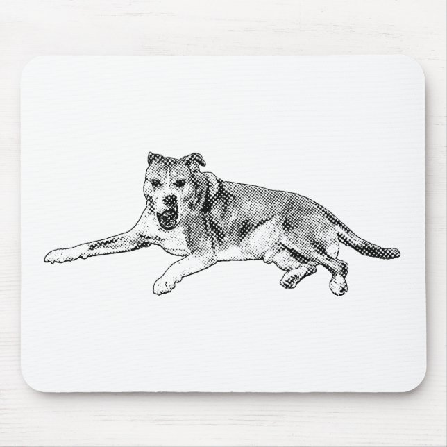 Casual Focus, Bright Rest Mouse Pad (Front)
