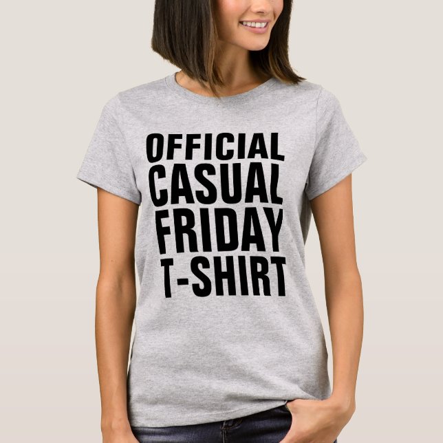 CASUAL FRIDAY T-shirts (Front)