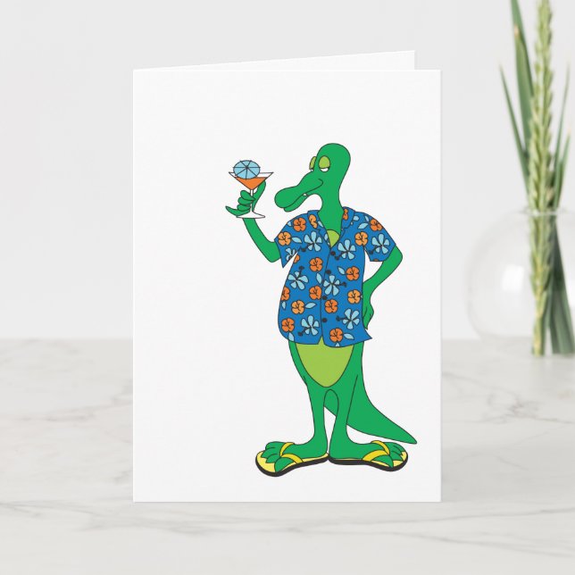 Casual Gator! Card (Front)