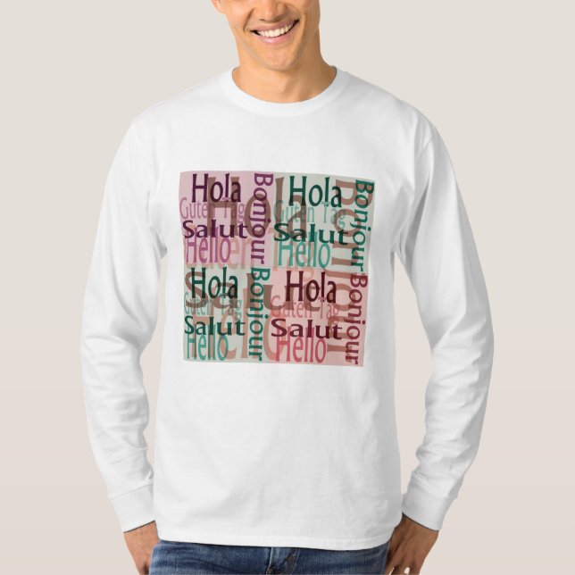 Casual long sleeve T-Shirt for men (Front)