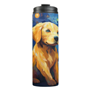 Casual Looks, Dog Thermal Tumbler