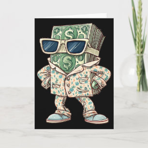 Casual Money Sleepwear Costume For Cash Lovers  Card