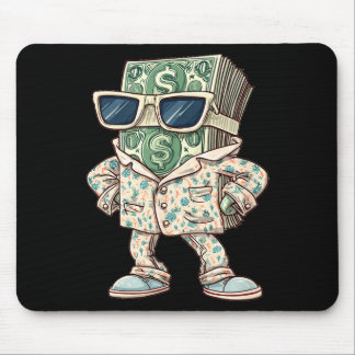 Casual Money Sleepwear Costume For Cash Lovers  Mouse Pad