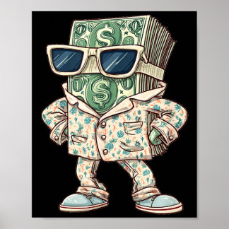 Casual Money Sleepwear Costume For Cash Lovers  Poster