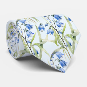 Casual Office Wildflowers Boho Neck Tie