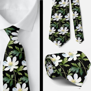 Casual Office WIldflowers Boho Neck Tie